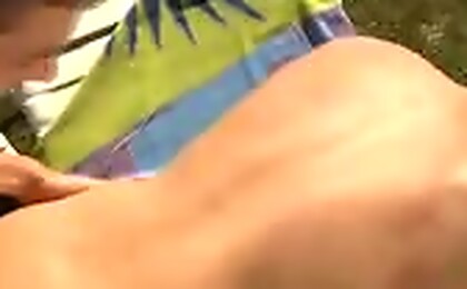 Cute guy plays with his boyfriend\\\'s ass & fucks him good!