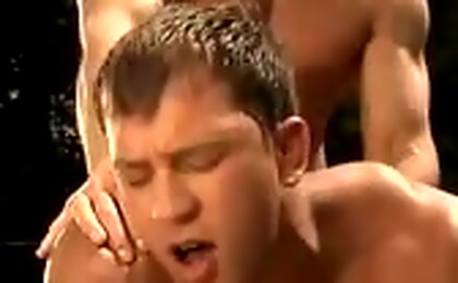 Horny dudes fucking in water until they both get orgasms