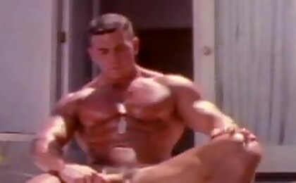 Military gay man thinks about his hot boyfriend & jerks off