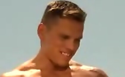 Horny gay wakes up his boyfriend to suck his dick & fuck him