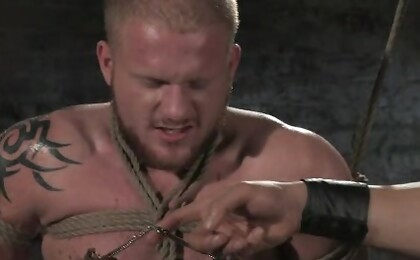 Slave fucked by his master