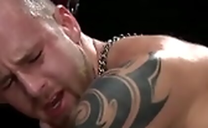 All of the hardcore buttplay makes Reed\\\'s cock rock hard.