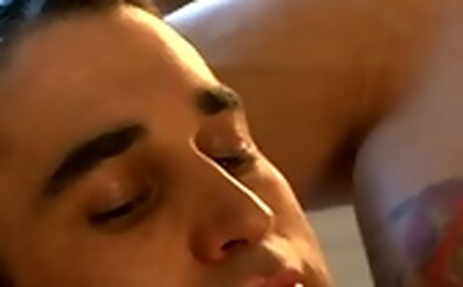Cum and watch Samuel OToole pose for the cameras on the set