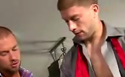 Rod\\\'s tight ass get rammed hard and deep by his buddy Brec. 