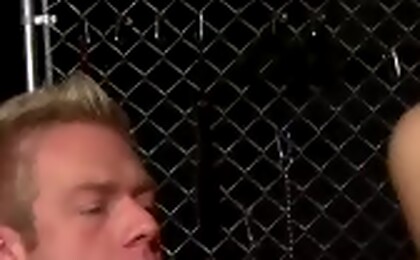 The two cute guys are fucking and sucking all over the place