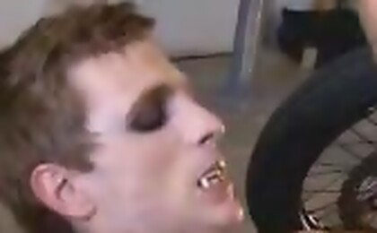 It\\\'s a special blood-sucking, cum-drenched Halloween scene. 