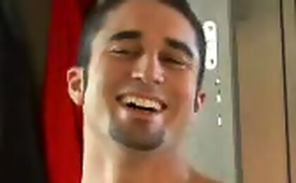 Samuel is getting that cock warmed up for the next scene. 